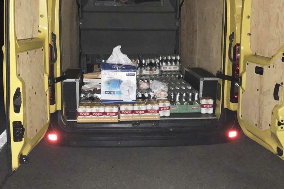Die Briten wollten ordentlich Bier mitnehmen.