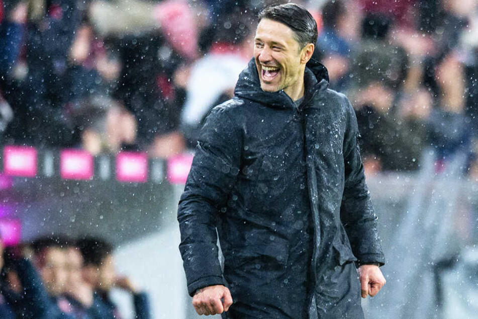 Hat wieder gut lachen: Bayern-Coach Niko Kovac konnte sich über einen klaren 6:0-Erfolg seiner Mannschaft gegen den 1. FSV Mainz freuen.