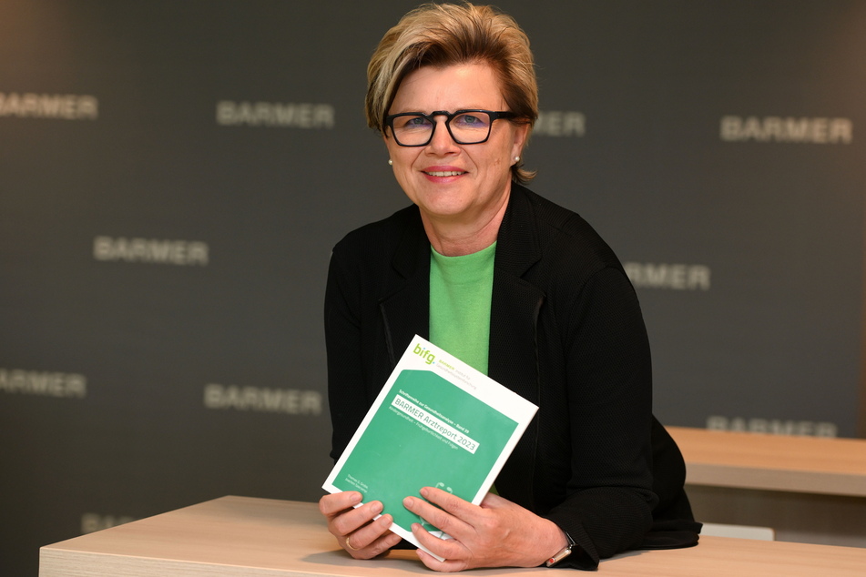Barmer-Sachsen-Chefin Monika Welfens (59).