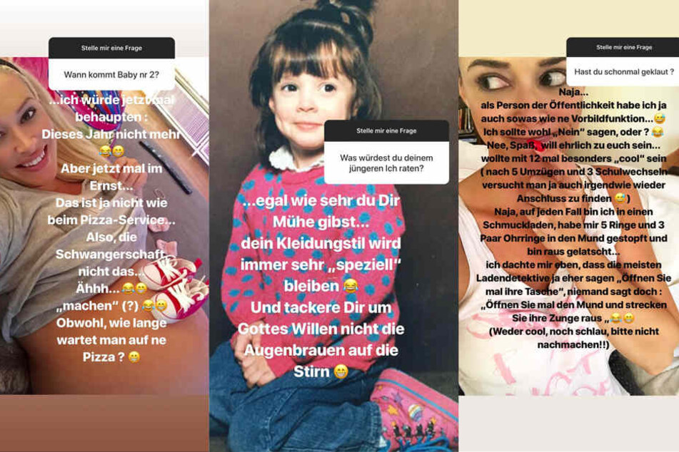 Auf Instagram teilte die Katze einige ihrer Antworten öffentlich mit den Fans.