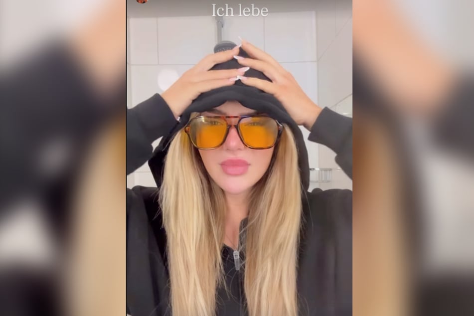 Ungefähr sieben Stunden später meldete sich Emma Fernlund (24) mit der Botschaft "Ich lebe" auf Instagram zurück.