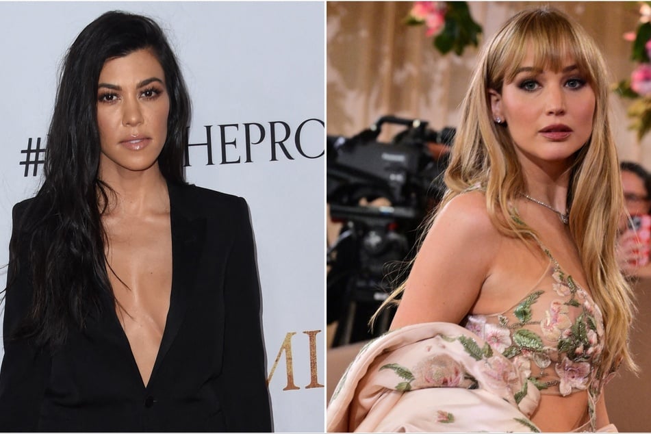 Jennifer Lawrence walks back shady Kourtney Kardashian dig