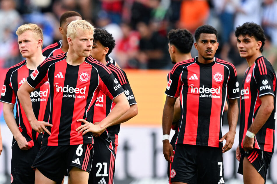 Enttäuschte Gesichter bei den Spielern von Eintracht Frankfurt nach der Niederlage gegen den HSV am vergangenen Wochenende.