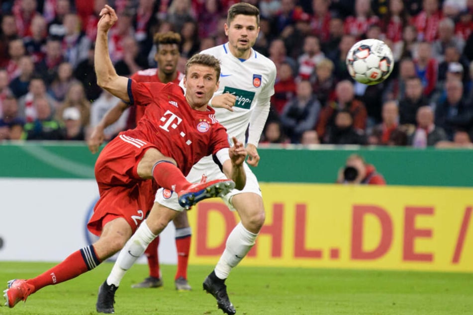 Thomas Müller konnte den FC Bayern mit seinem Treffer wieder in die Spur schießen.