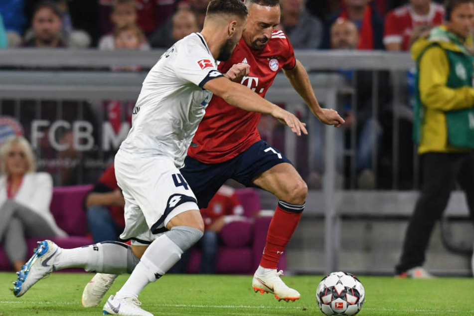 Franck Ribéry und der FC Bayern München konnten am Ende einen 3:1-Sieg feiern.