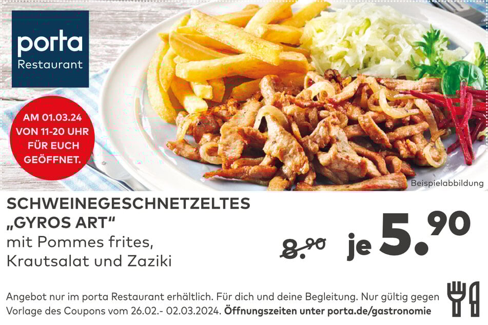 Hier klicken und Restaurant-Coupon herunterladen.