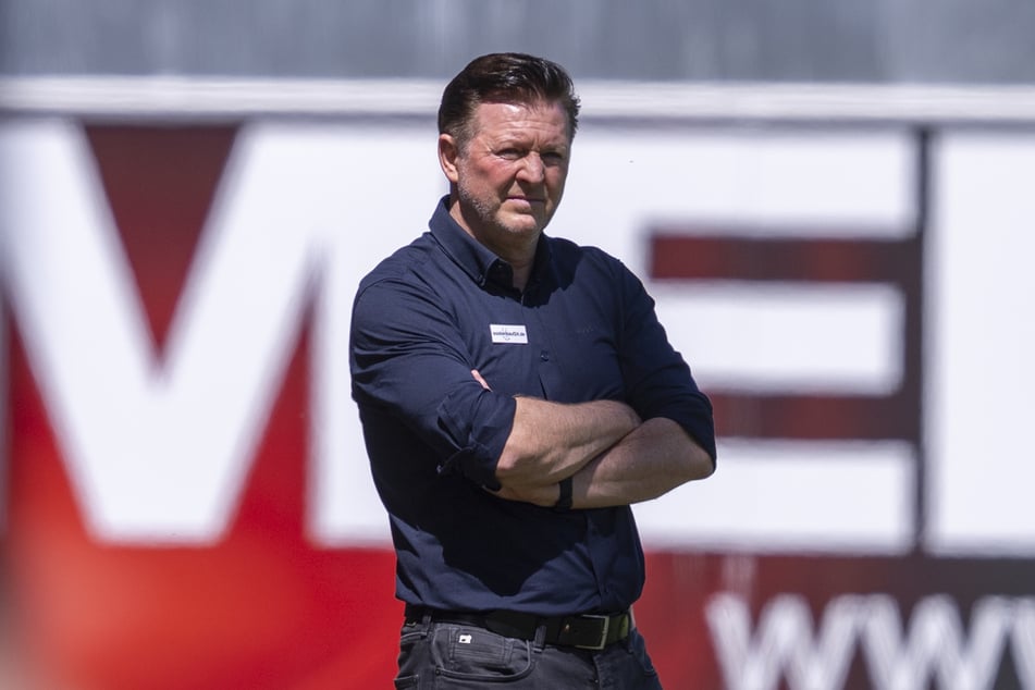 Das Spiel gegen Düsseldorf am Sonntag ist möglicherweise das letzte von Christian Titz (54) als Magdeburg-Coach.