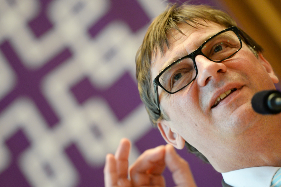 Das Foto aus dem April 2013 zeigt Volker Jung, Präsident der evangelischen Kirche in Hessen und Nassau (EKHN).