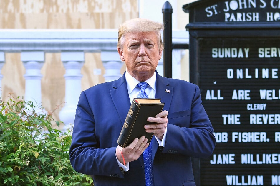 President Donald Trump will participate in a public reading of the Bible as he faces backlash for feuding with the Pope and sharing blasphemous memes.