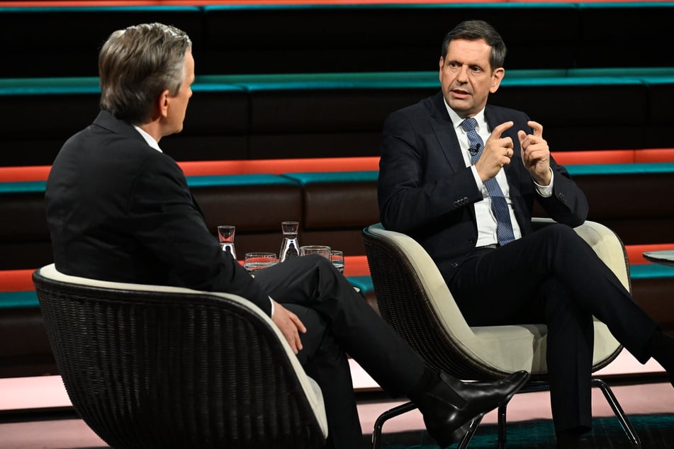 Politiker und Moderator waren unterschiedlicher Meinung.