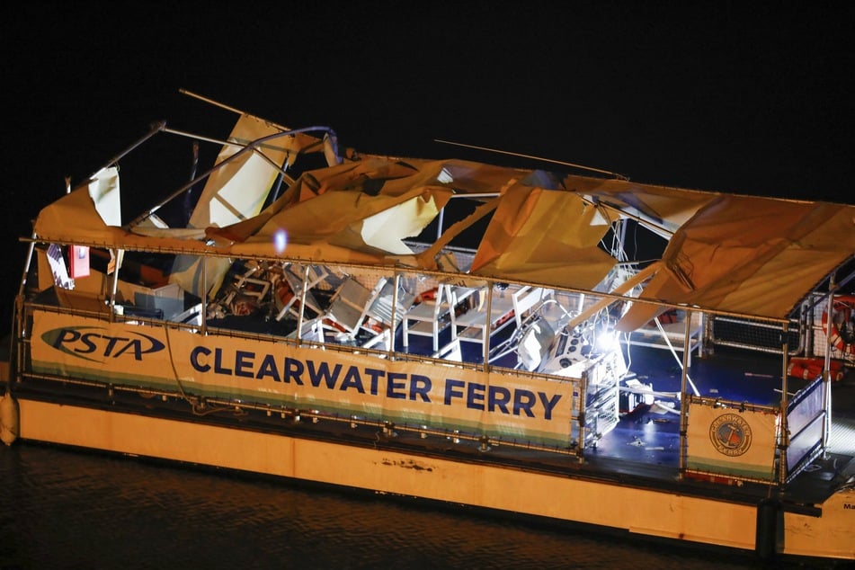 Jeffry Knight crashed his boat into the Clearwater ferry.
