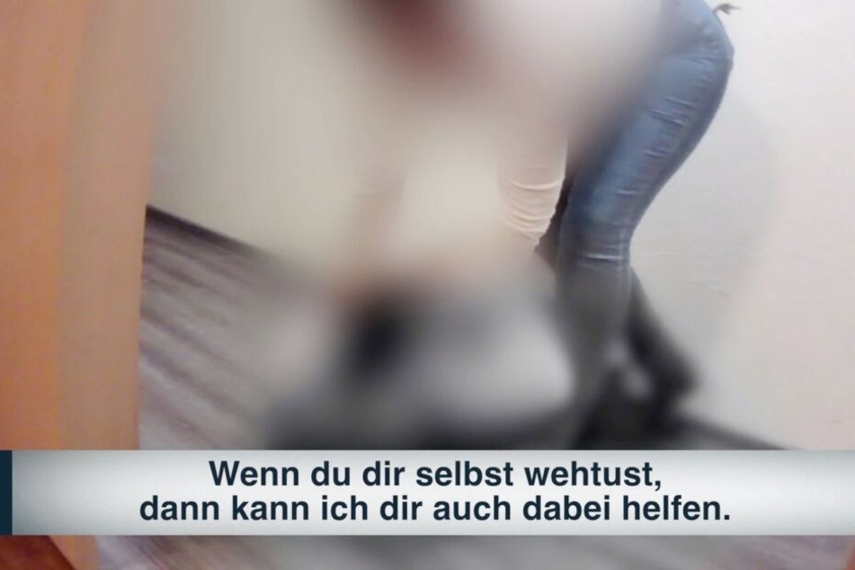 Eine Szene aus der Reportage.