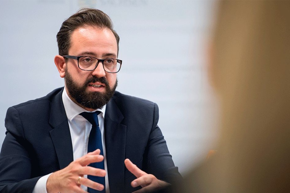 Justizminister Sebastian Gemkow (39, CDU).