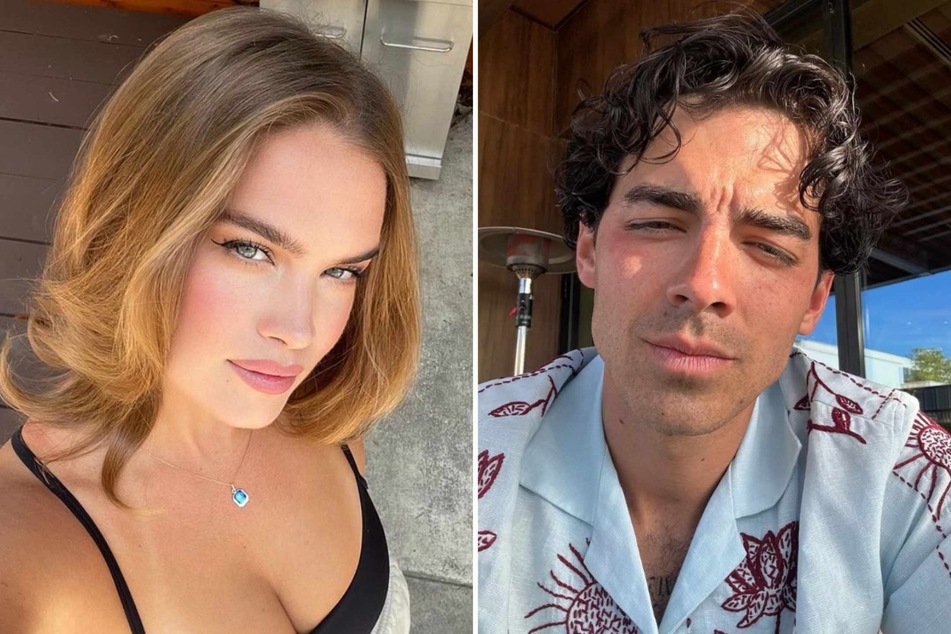 Joe Jonas (r.) and model Stormi Bree (l.) have reportedly called it quits after first being linked together back in January.