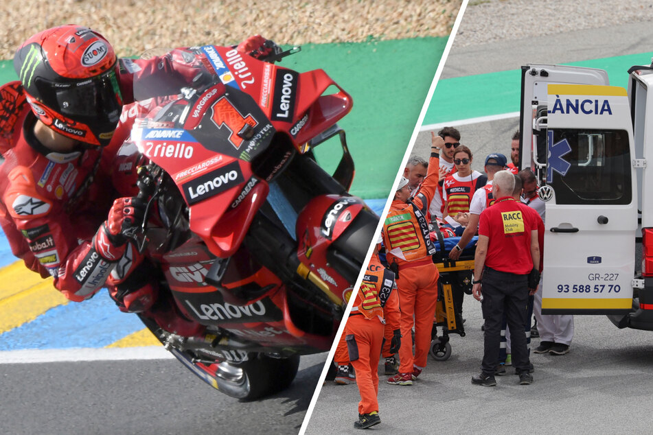 Moto-GP: Schwerer Crash nach Start - Weltmeister Pecco Bagnaia im Krankenhaus
