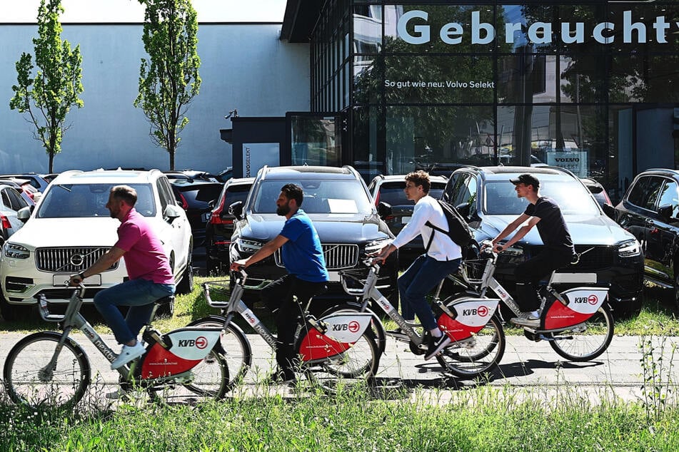 Seit der Einführung vor zehn Jahren steigt die Nachfrage nach den KVB-Rädern kontinuierlich an.
