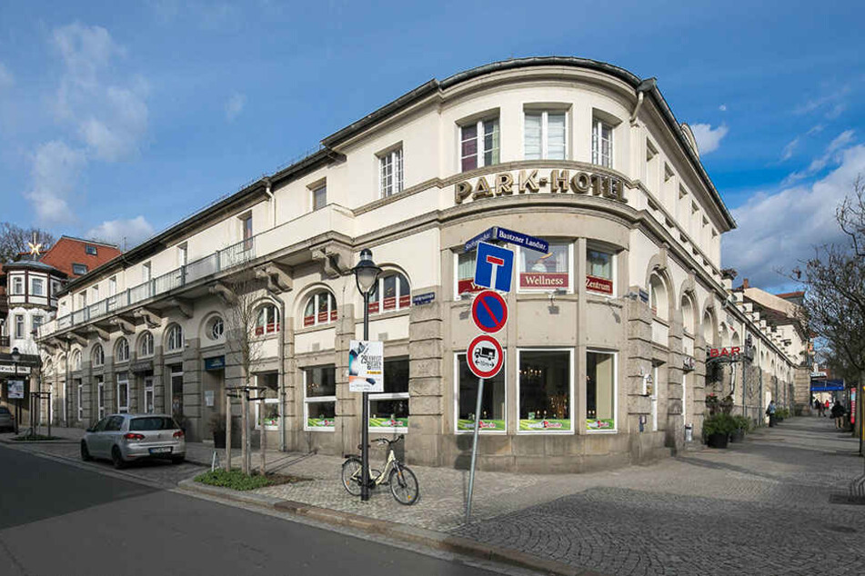 Der Neubau des Parkhotels wurde vor gut 100 Jahren eröffnet.