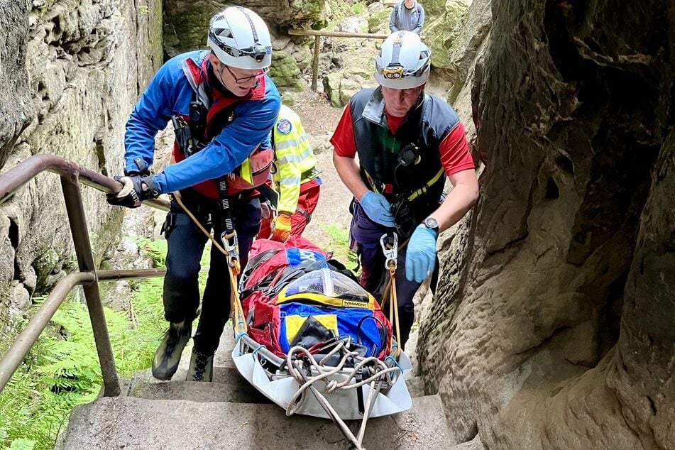 Notfall in "provisorisch geöffneten" Schwedenlöchern: Bergwacht muss ausrücken!