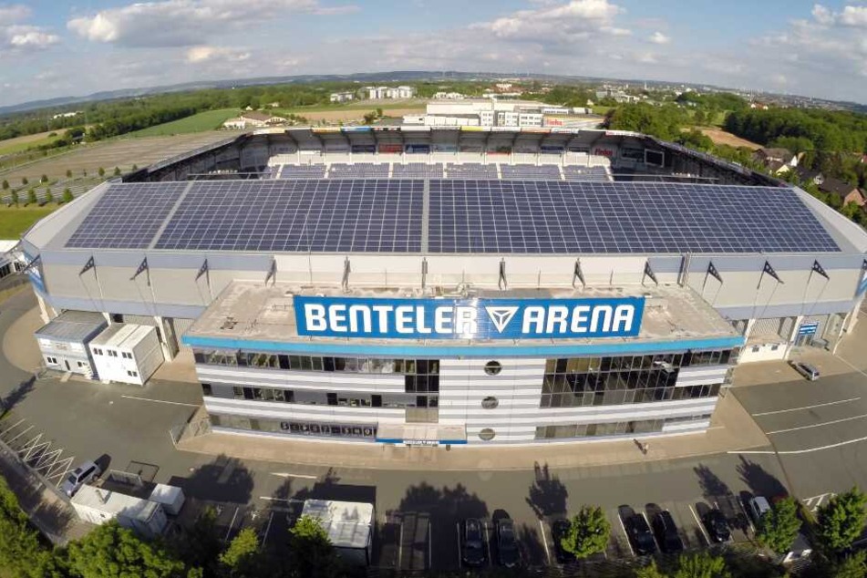 Die Benteler-Arena soll erweitert werden.
