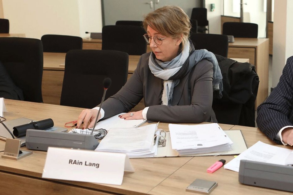 Verteidigerin Ricarda Lang am Montag.