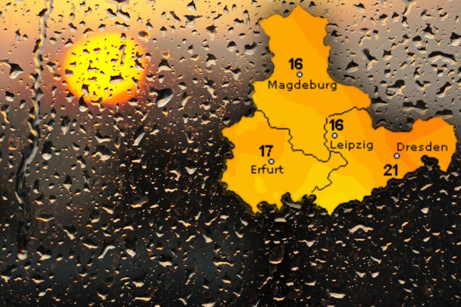 Sonnig und regnerisch: Zwiegespaltenes Wetter in Mitteldeutschland