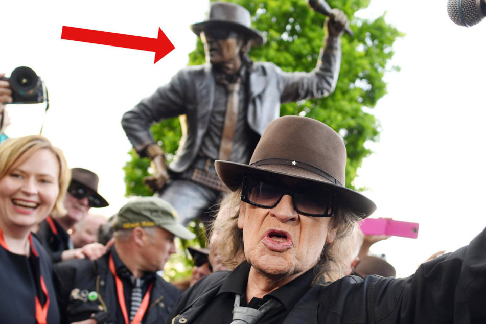 Diebe stehlen Statue von Udo Lindenberg