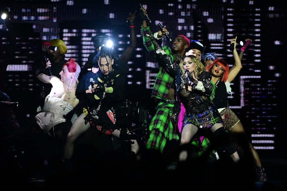 Madonna's Celebration Tour, which took her across North America and Europe, marked four decades on top of the pop charts.