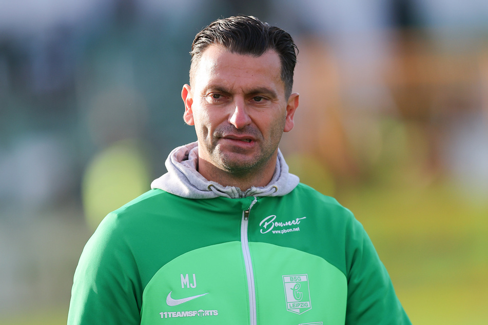 Trainer Miroslav Jagatic (47) und seine Spieler von der BSG Chemie Leipzig haben am kommenden Wochenende frei.
