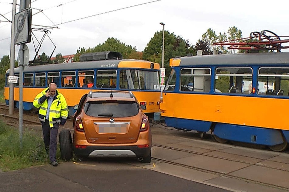 Der Aufprall war so heftig, dass sich der Opel einmal drehte und die Hinterachse brach.