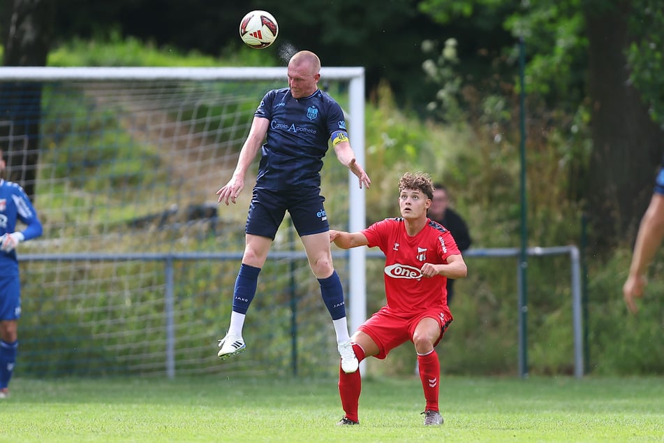 CFC-Neuzugang Ron Berlinski (31, l.) konnte bei den Testspielen bisher kein Tor schießen. Die nächste Möglichkeit ist am Mittwoch gegen die SpVgg Unterhaching.