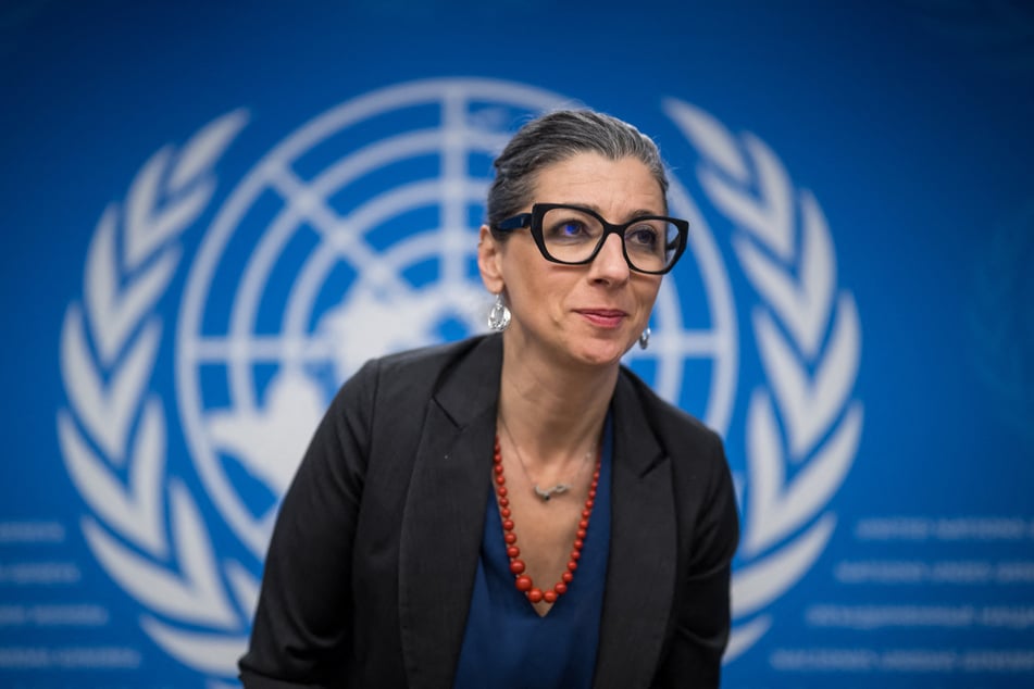 Francesca Albanese (47), UN-Sonderberichterstatterin für Palästina.