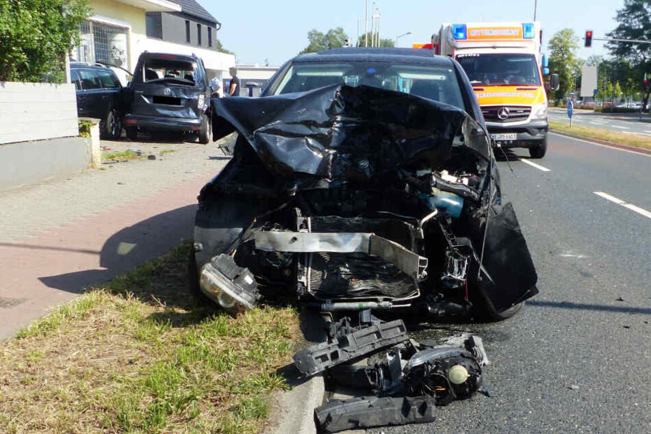 Der 80-Jährige wurde bei dem Unfall nur leicht verletzt.