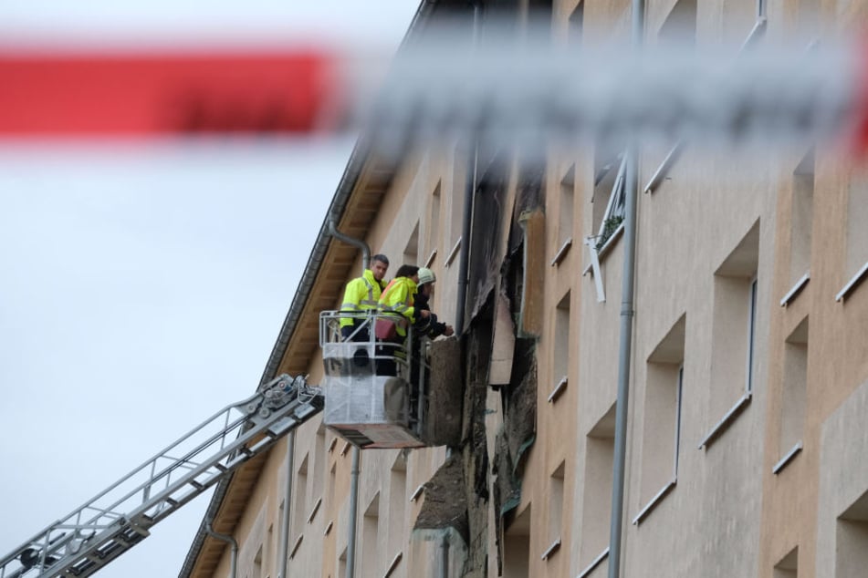Seine Wohnung im Barclayweg im Stadtteil Meusdorf flog im Oktober 2017 in die Luft.