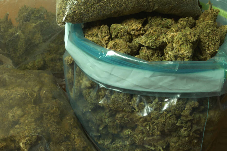 In der Wohnung eines Berliners wurden rund 150 Kilogramm Cannabis gefunden (Symbolbild).