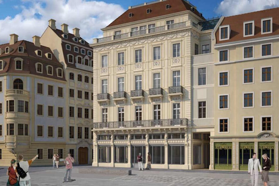 Der historisierende Neubau