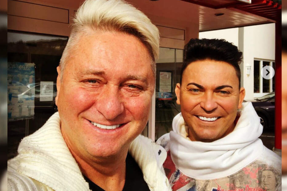 Hubert und Matthias strahlen in die Kamera.