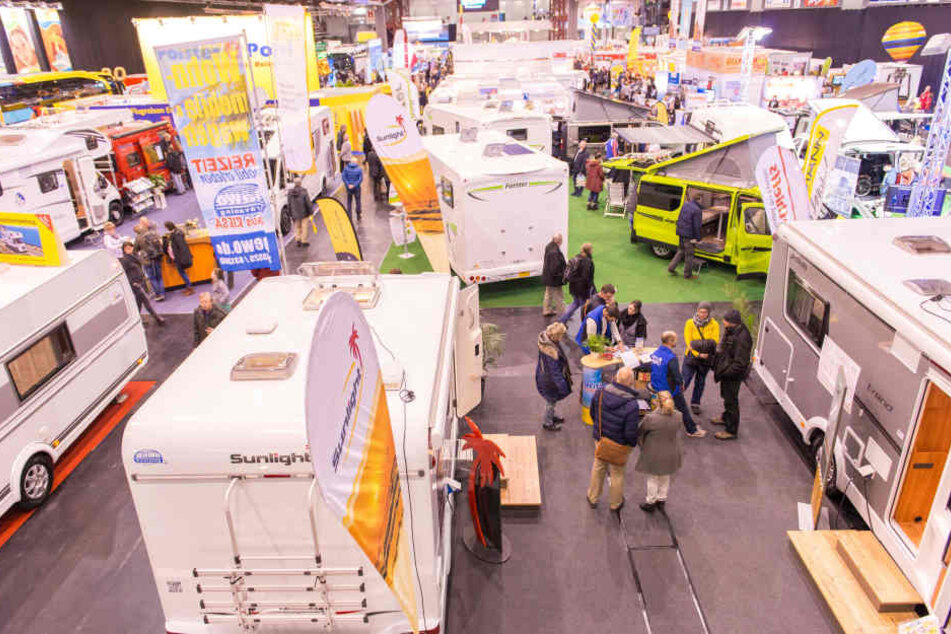 Neben Kreuzfahrten stehen Urlaube im Wohnmobil hoch im Kurs: Drei Tage lang findet man die neuesten Modelle in der Halle 1.