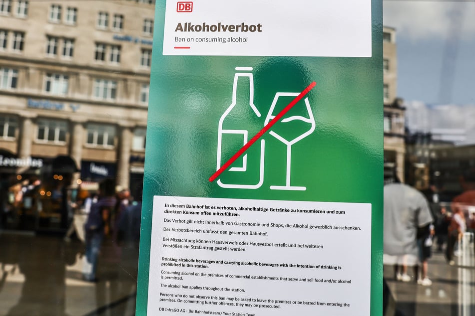 Deutsche Bahnhöfe sollen nach und nach alkoholfreier werden.