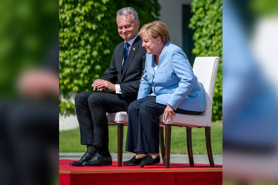 Der Empfang findet zum dritten Mal im Sitzen statt.