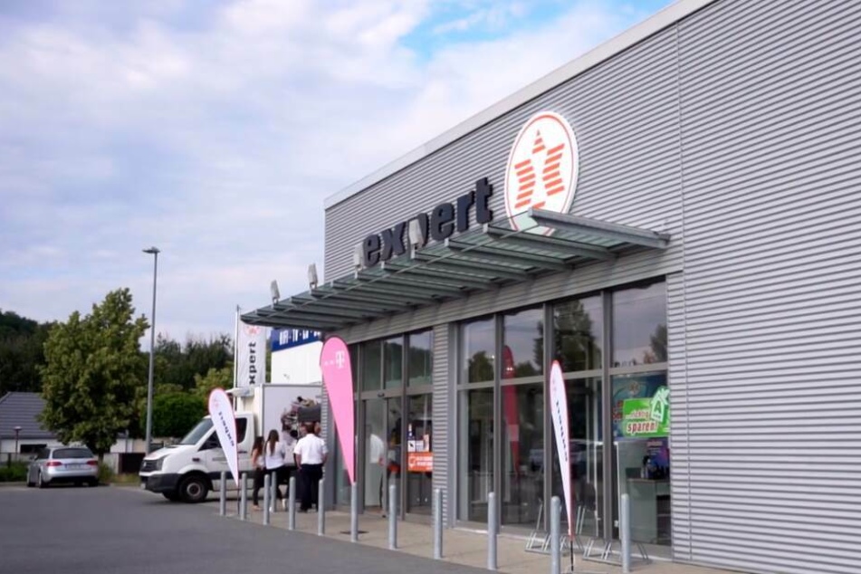 Die Filiale in Pirna.