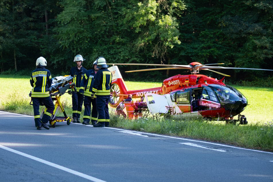 Der Frontal-Crash ereignete sich auf der Landstraße L3259 zwischen Lützelbach und Breuberg.