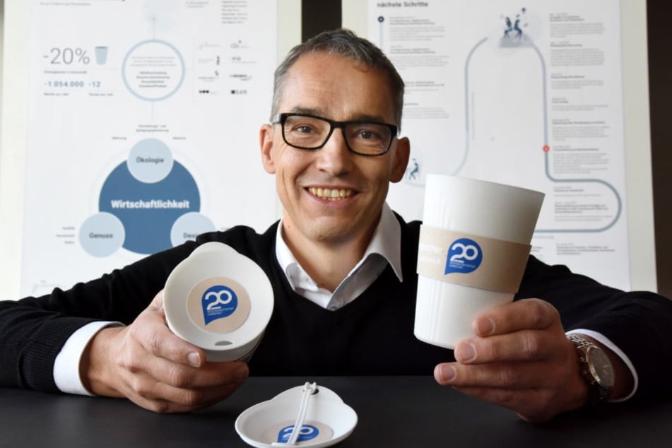 Ziel des Projekts sind mindestens 20 Prozent weniger Einwegbecher.