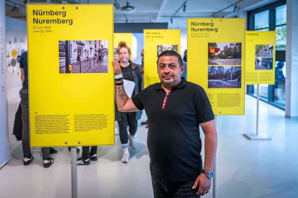 Serkan Yildirim (45) aus Nürnberg überlebte einen Anschlag auf seine Pilsbar "Sonnenschein" am 23. Juni 1999