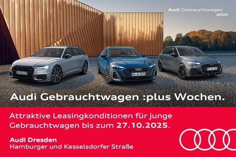 Sichert Euch jetzt die Vorteile der Audi Gebrauchtwagen :plus Wochen in Dresden.