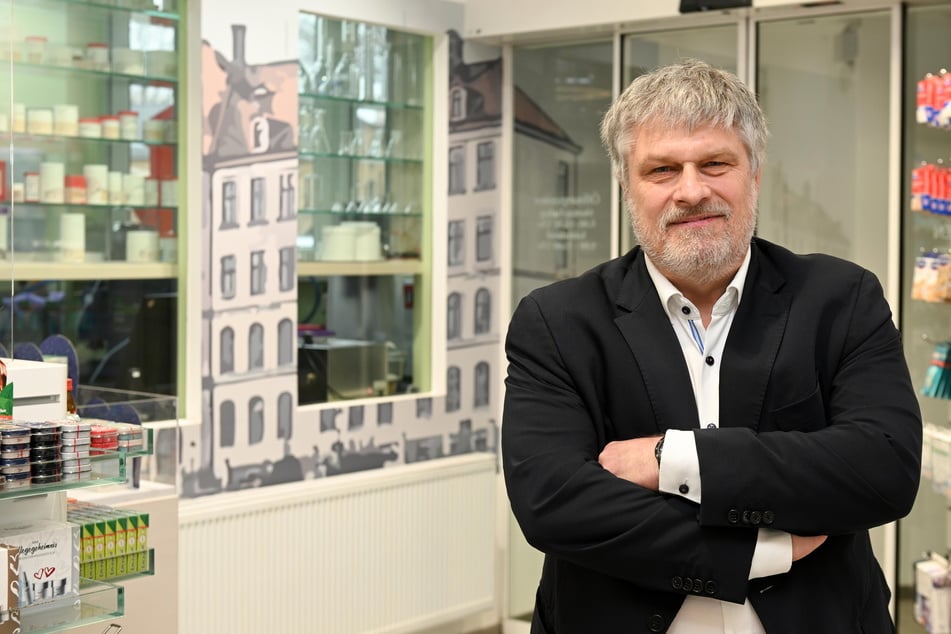 Thomas Dittrich (61) vom Sächsischen Apothekenverband.