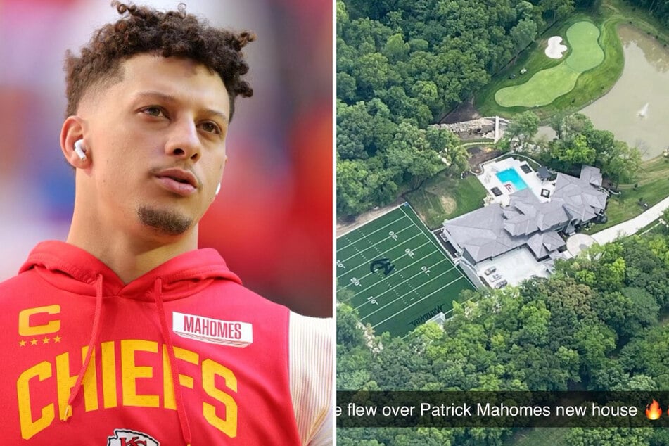 Patrick Mahomes' massive new mansion has stirred things up on social media, and fans are going bonkers over the property's extravagant features.