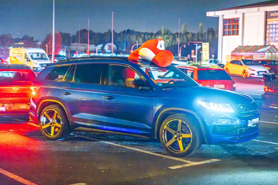 Manch ein Spaß war auf dem Tuning-Treffen zu sehen.