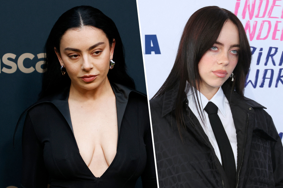 Billie Eilish (r.) has confirmed swirling fan theories with the news that she will join forces with Charli XCX for a new remix!