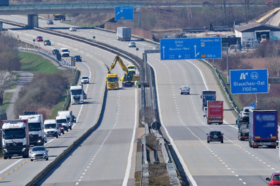 Die Vorbereitungen für die neue Baustelle auf der A4 laufen.