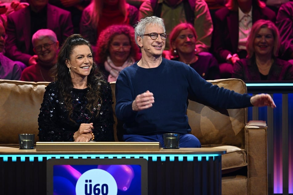 Schauspielerin Christine Neubauer (63) und Komiker Ingolf Lück (67) fungierten als Promi-Paten für die Generation der Ü60-Jährigen.